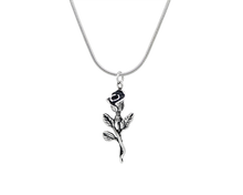 Lade das Bild in den Galerie-Viewer, AB Rose Silber - Halskette mit Anhänger - ABvintage