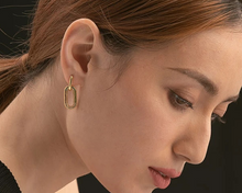 Lade das Bild in den Galerie-Viewer, AB Gold Rainbow Ohrringe - ABvintage