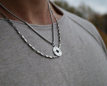 Lade das Bild in den Galerie-Viewer, AB Blockchain Silber - Halskette - ABvintage