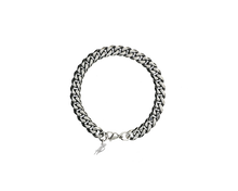 Lade das Bild in den Galerie-Viewer, AB Cuban Bracelet Vintage Silber - ABvintage