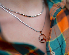 Lade das Bild in den Galerie-Viewer, AB Blockchain Silber - Halskette - ABvintage