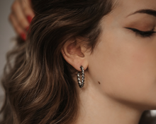 Lade das Bild in den Galerie-Viewer, AB Twist Ohrringe Silber - ABvintage