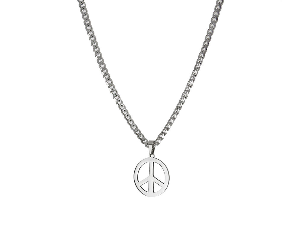 AB Peace - Halskette mit Anhänger - ABvintage