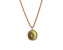 Load image into Gallery viewer, AB Ritual sun Gold - Halskette mit Anhänger - ABvintage

