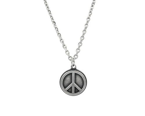 AB Vintage Peace - Halskette mit Anhänger - ABvintage