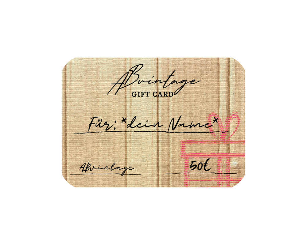 AB E-Geschenkgutschein - Fan Collection - ABvintage