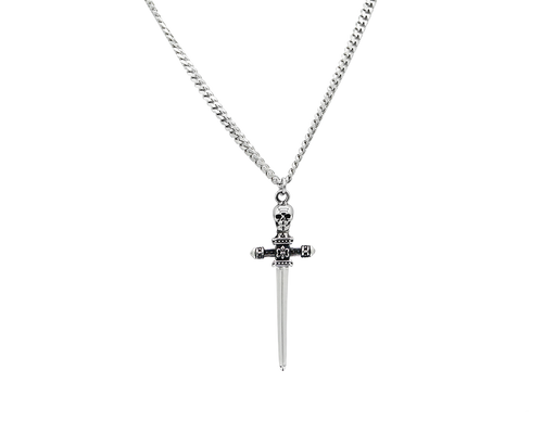AB Skullsword - Halskette mit Anhänger - ABvintage