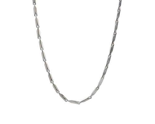 AB Brickchain Deux Silber - Halskette - ABvintage
