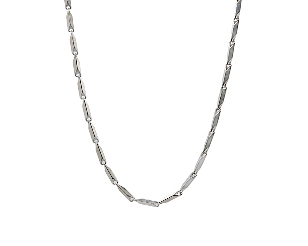 AB Brickchain Deux Silber - Halskette - ABvintage