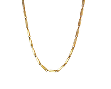 Load image into Gallery viewer, AB Brickchain Deux Gold - Halskette - ABvintage
