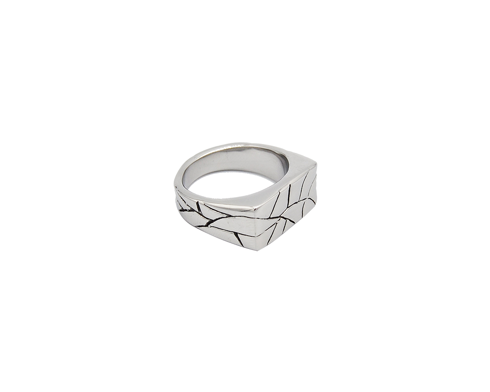 AB Destructed Earth Ring - ABvintage