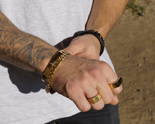Lade das Bild in den Galerie-Viewer, AB Cuban Bracelet Gold - ABvintage
